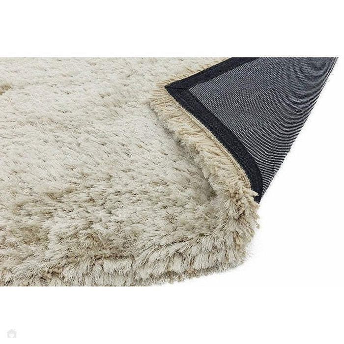 Plush Super Thick Heavyweight High-Density Luxury Hand-Woven Soft High-Pile Plain Polyester Shaggy Pearl Rug