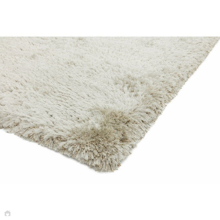 Plush Super Thick Heavyweight High-Density Luxury Hand-Woven Soft High-Pile Plain Polyester Shaggy Pearl Rug