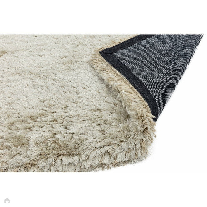 Plush Super Thick Heavyweight High-Density Luxury Hand-Woven Soft High-Pile Plain Polyester Shaggy Pearl Rug