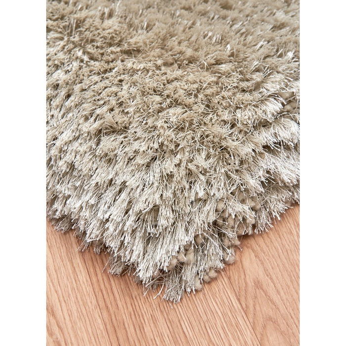 Plush Super Thick Heavyweight High-Density Luxury Hand-Woven Soft High-Pile Plain Polyester Shaggy Pearl Rug