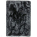 Plush Super Thick Heavyweight High-Density Luxury Hand-Woven Soft High-Pile Plain Polyester Shaggy Slate Rug