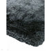 Plush Super Thick Heavyweight High-Density Luxury Hand-Woven Soft High-Pile Plain Polyester Shaggy Slate Rug