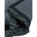 Plush Super Thick Heavyweight High-Density Luxury Hand-Woven Soft High-Pile Plain Polyester Shaggy Slate Rug