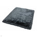 Plush Super Thick Heavyweight High-Density Luxury Hand-Woven Soft High-Pile Plain Polyester Shaggy Slate Rug