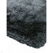 Plush Super Thick Heavyweight High-Density Luxury Hand-Woven Soft High-Pile Plain Polyester Shaggy Slate Rug