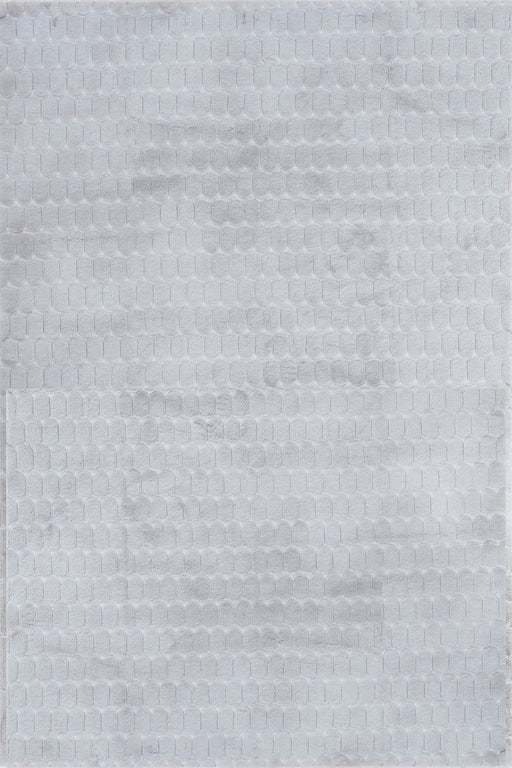 Plush Washable Cloud Rug in Silver 120x180 cm