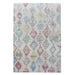 Plush Wool And Cotton Tanger Area Rug In Ivory And Colors