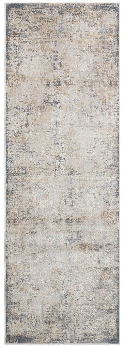 Pollo Poll101 Silver Grey Runner Rug