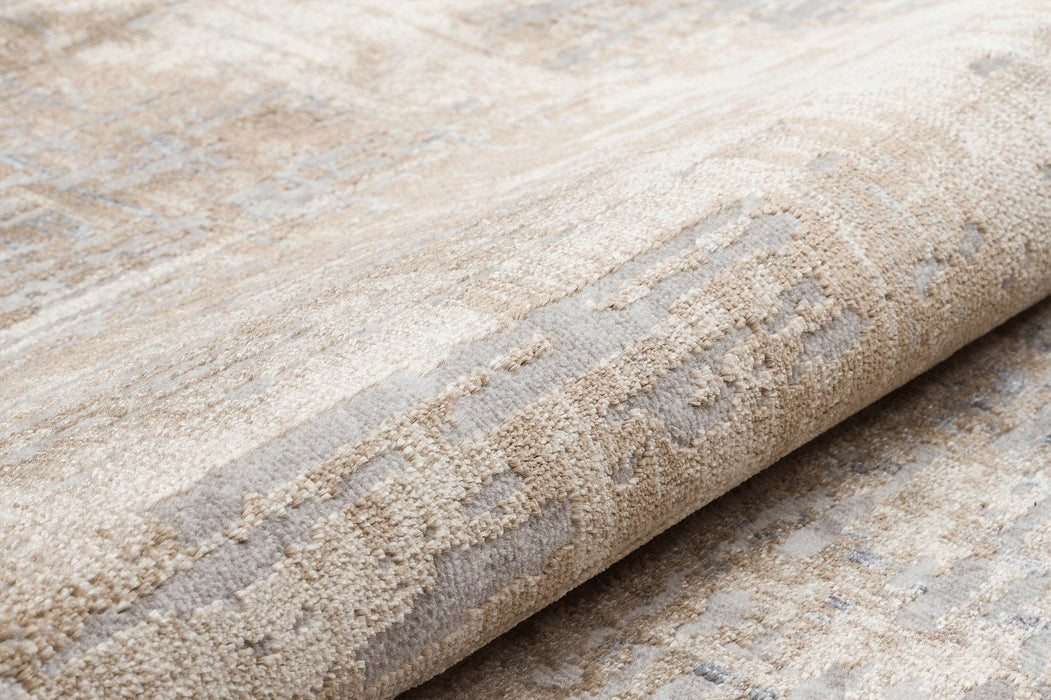 Pollo Poll104 Silver Grey Runner Rug