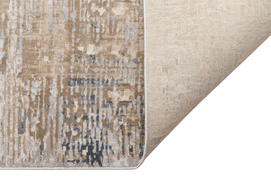 Pollo Poll104 Silver Grey Runner Rug