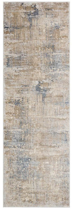 Pollo Poll104 Silver Grey Runner Rug