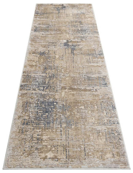 Pollo Poll104 Silver Grey Runner Rug
