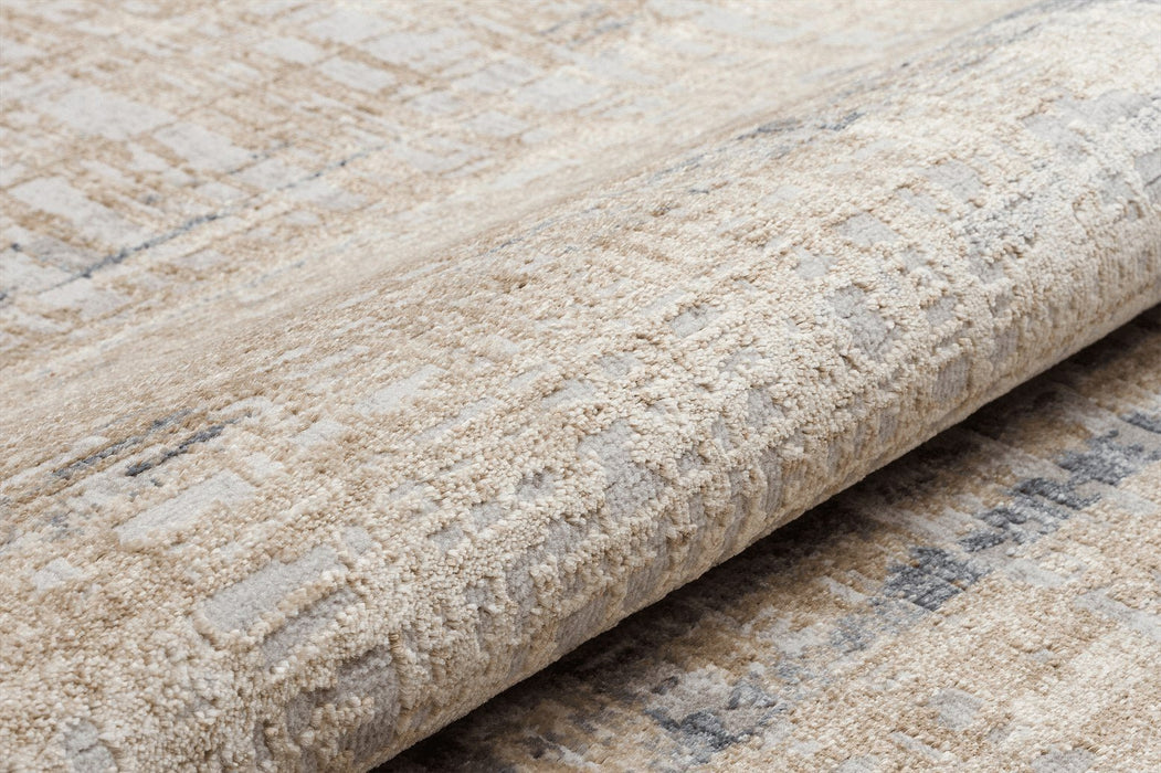 Pollo Poll105 Silver Grey Runner Rug