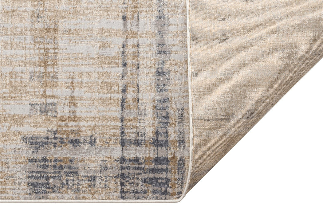 Pollo Poll105 Silver Grey Runner Rug