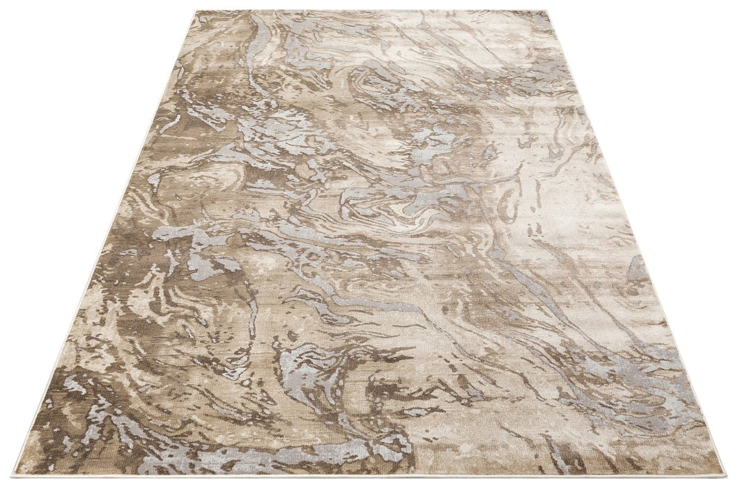 Pollo Poll107 Taupe Grey Rug