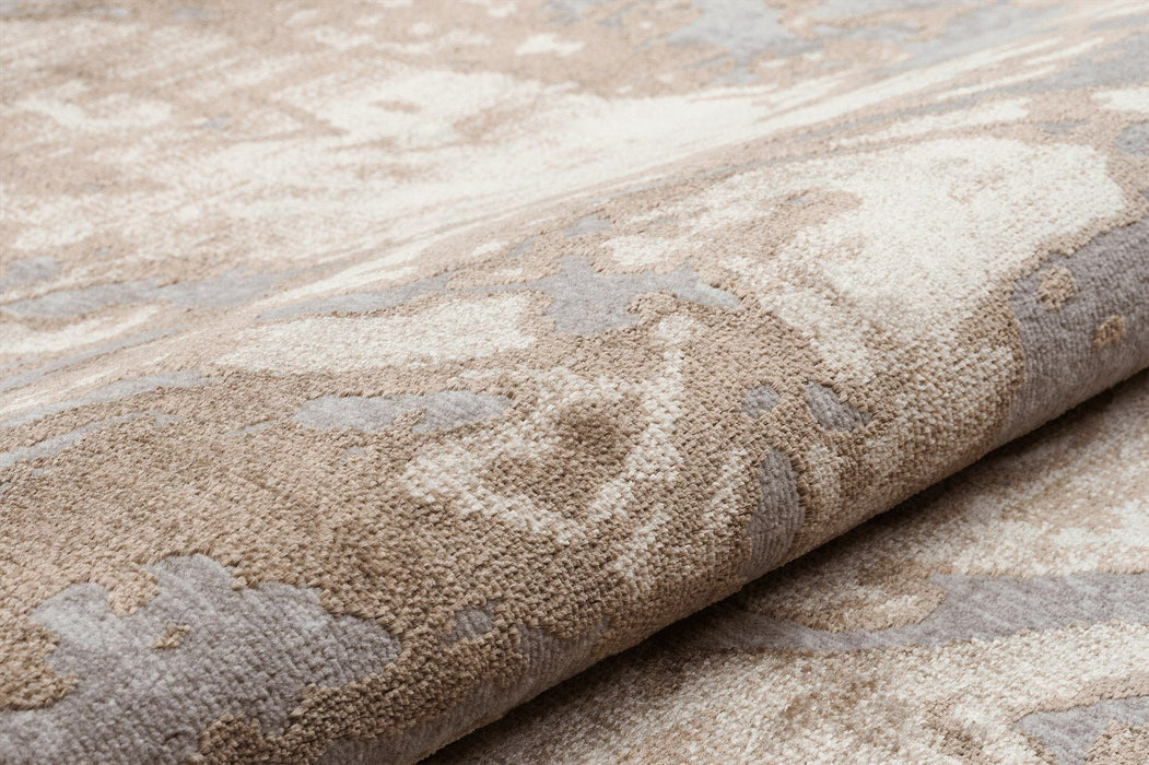 Pollo Poll107 Taupe Grey Rug