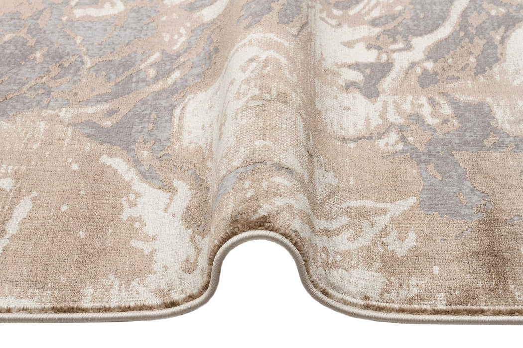 Pollo Poll107 Taupe Grey Rug