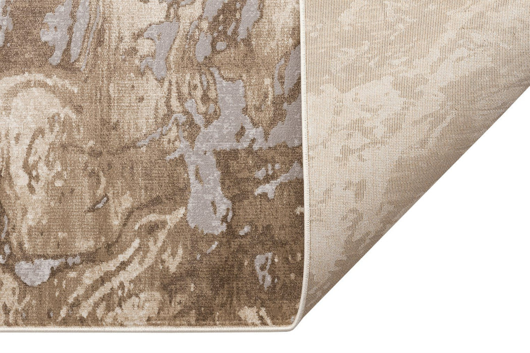 Pollo Poll107 Taupe Grey Rug