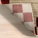 Pompeii Checkered Rug 120x180 cm Red