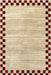 Pompeii Checkered Rug 120x180 cm Red