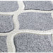 Portland 1095 1 Modern Geometric Arabesque Trellis Carved Short-Pile Grey/Cream Rug
