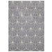 Portland 750 N Modern Geometric Carved Short-Pile Grey/Cream Rug