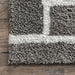 Priscilla Grey Linear Maze Area Rug 160x230 cm