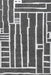 Priscilla Grey Linear Maze Area Rug 160x230 cm