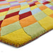 Prism PR101 Moderne Geometrische Caleidoscoop Handgeweven Wol Rood/Groen/Blauw/Geel/Oranje/Paars/Meerkleurig Vloerkleed