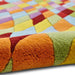 Prism PR101 Moderne Geometrische Caleidoscoop Handgeweven Wol Rood/Groen/Blauw/Geel/Oranje/Paars/Meerkleurig Vloerkleed