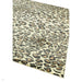 Quantum QU01 Modern Leopard Print Metallic Shimmer Flat Pile Gold/Brown/Black/Green/Grey Rug