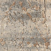 Quarry QUA03 Modern Abstract Distressed Soft Textured High-Density Flat Pile Beige/Grey Rug