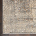 Quarry QUA03 Modern Abstract Distressed Soft Textured High-Density Flat Pile Beige/Grey Rug