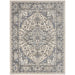 Quarry QUA05 Ivory/Blue Rug