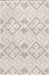 Quinn Textured Area Rug 152 X 213 Centimeters Ivory