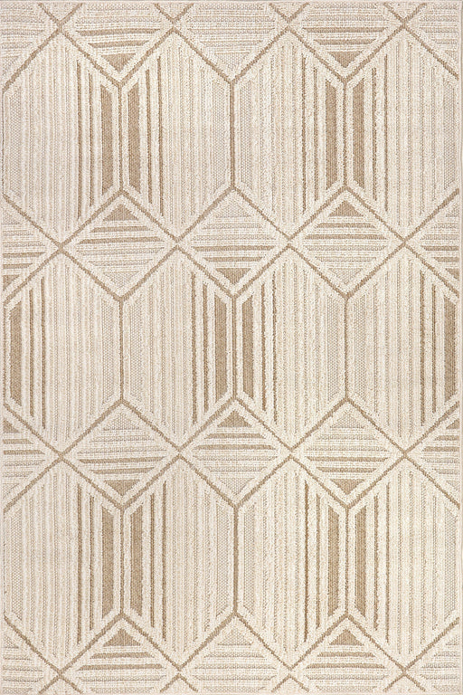 Raina Diamond Area Rug for Indoor and Outdoor Use