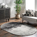 Rainfall Area Rug 100% Polypropylene Black 160x230 cm