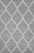 Raised Trellis Area Rug in Grey for Cozy Living Spaces