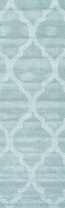 Raised Trellis Area Rug in Moss for Cozy Living Spaces