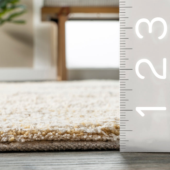 Rancho Abstract Area Rug 152 Cm Ivory