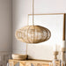 Rattan Pendant Light 23 Cm Coastal Design