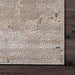 Gerecycled abstract vloerkleed in beige 160x230 cm