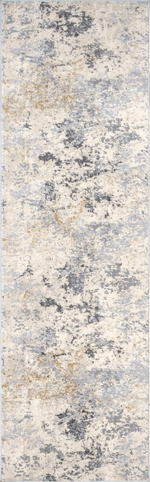 Recycled Abstract Beige Area Rug 152x244 cm