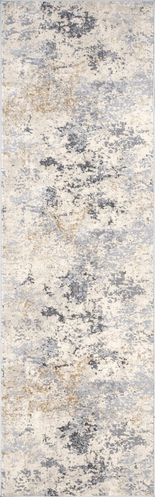 Recycled Abstract Beige Area Rug 152x244 cm
