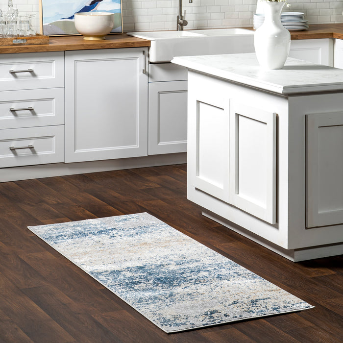 Recycled Abstract Jungle Area Rug 160x230 cm