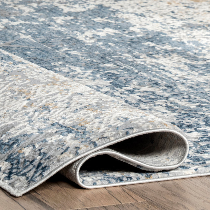 Recycled Abstract Jungle Area Rug 160x230 cm