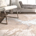 Recycled Beige Abstract Area Rug 160x230 cm