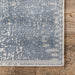 Recycled Blue Abstract Area Rug 152x244 cm