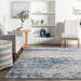 Recycled Blue Jungle Area Rug 160x230 cm
