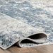 Recycled Blue Jungle Area Rug 160x230 cm